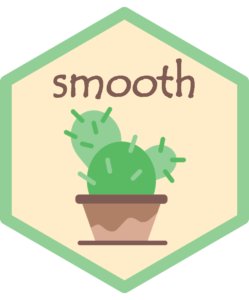 Sticker of the smooth package for R