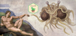 ADAM, smooth and His Noodly Appendage Flying Spaghetti Monster